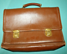 Aktentasche Alte Ledertasche Leder alt Vintage DEKO Schule Büro Kult Tasche