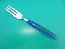 WMF Besteck Fun blau Cromargan 1 Kuchengabel 15,8 cm