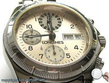 *Hau Longines Admiral Chronograph Automatik Luxusuhr Marken Uhr Uhren Herrenuhr