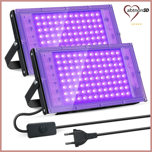 Schwarzlicht 100w led - uv,