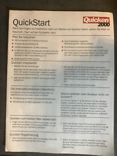 Quicken 2000 QickStart 