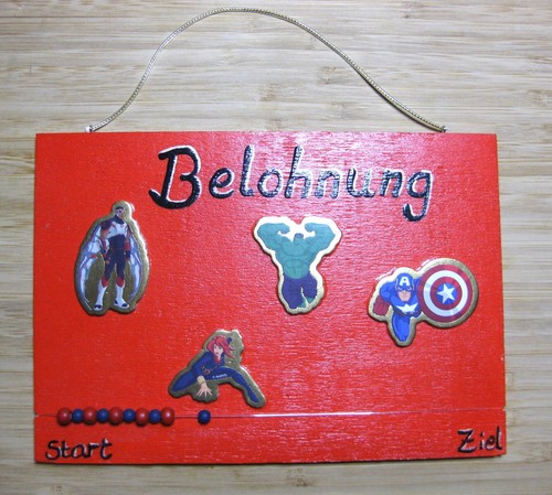 Belohnungstafel marvel - belohnungstafel, "marvel