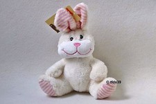 Kik Hase weiß rosa gelb 18 cm