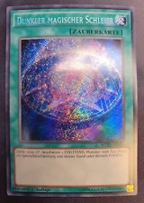 Dunkler Magischer Schleier Neu! Secret Rare Yugioh Deutsch Magier Deck Zauber