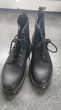 Dr. Martens AirWair Leder NEU Gr.43  Schwarz Herren Stiefel