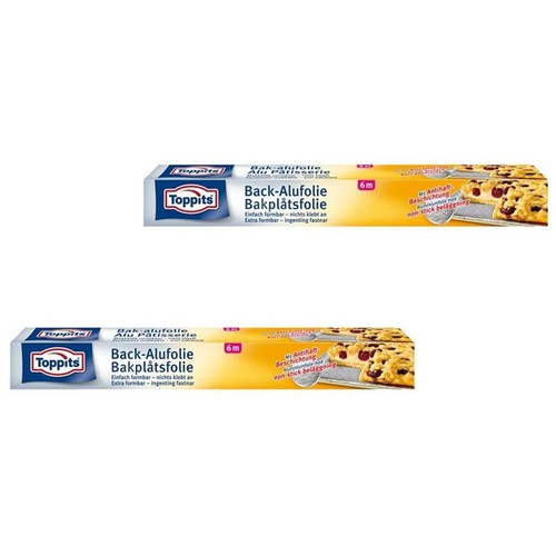 Toppits back alu folie - toppits, mit