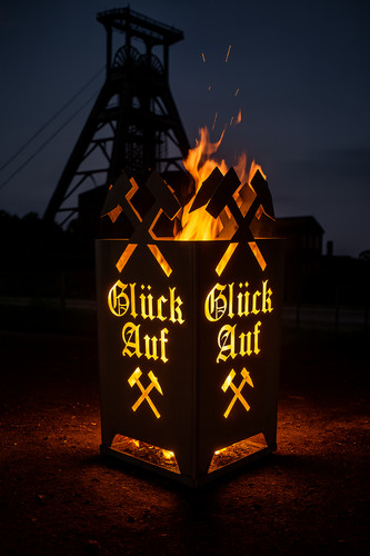 Feuerkorb glück auf - feuerkorb,