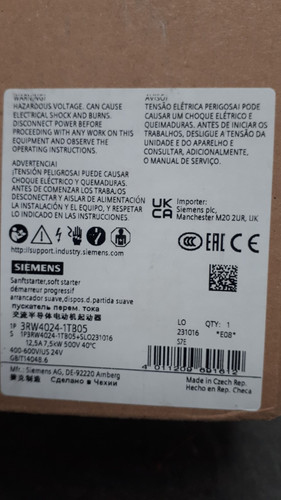 Siemens 3rw4024 1tb05 - siemens, "3rw4024-1tb05"