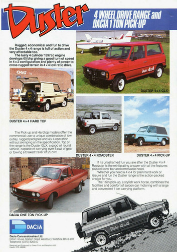 Dacia duster 4x4 1 ton - &,