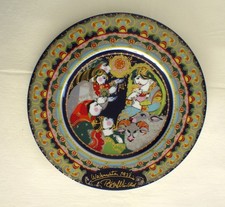 Weihnachtsteller Björn Wiinblad, Weihnachten 1977 „Anbetung der Hirten“