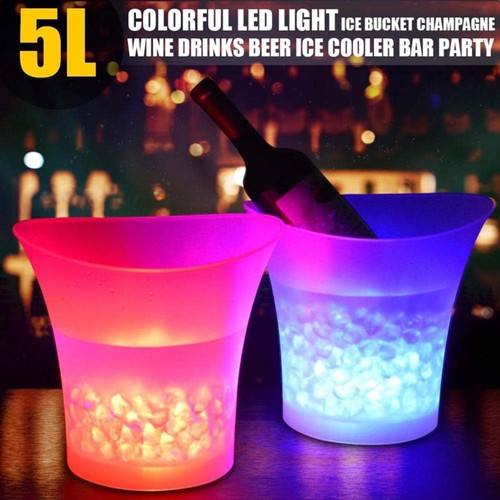 Led eiskübel party - 5l, bar