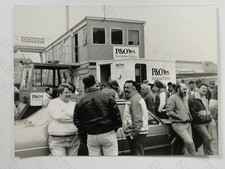 LKW Fahrer Protest Dover Docks
