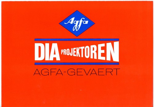 Agfa prospekt dia - agfa, projektoren