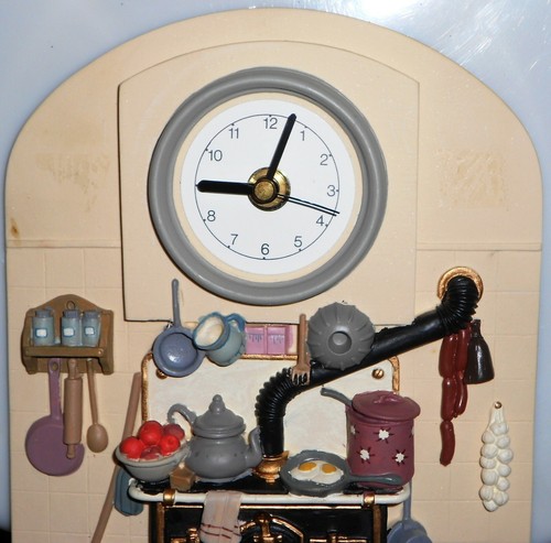 Nostalgie quarz wanduhr omas - quarz,