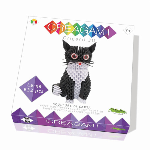 Creagami origami 3d - -, katze