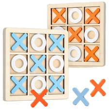 Holz Tic Tac Toe Spiel –