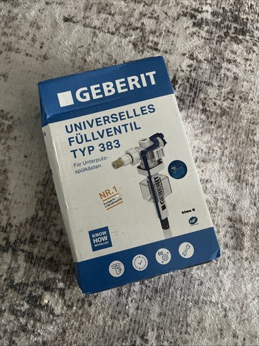 Geberit typ 383 füllventil - typ,