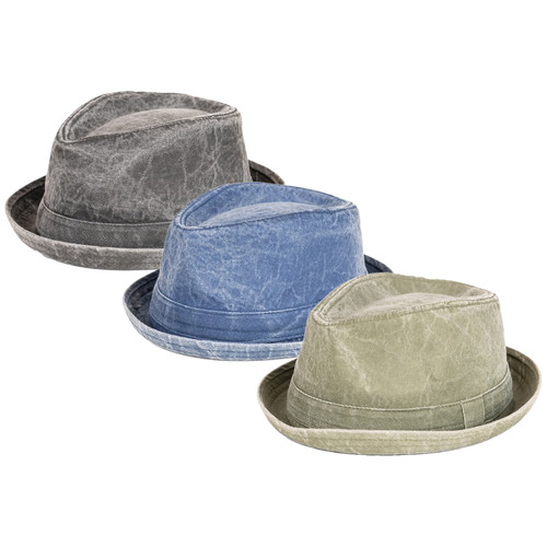 Herren baumwolle pork pie hut - pie,