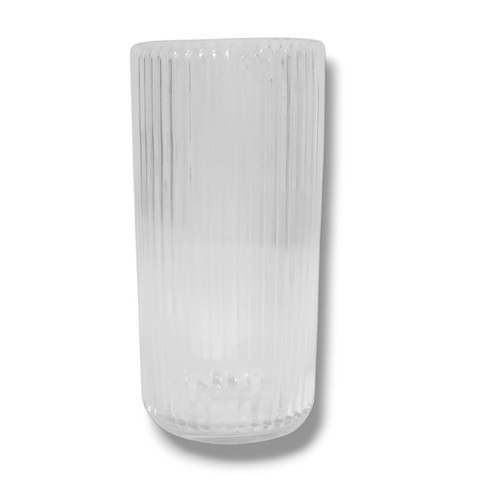 Geriffelt glasvase blumenvase - geriffelt,