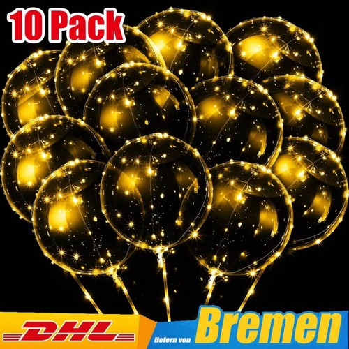Led leuchtende luftballons - 10,