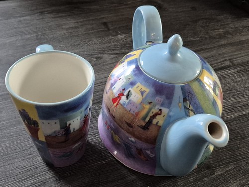 Teekanne und tasse - teekanne,