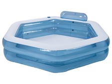CRIVIT Jumbo Freizeitpool, sechseckig - B-Ware gut