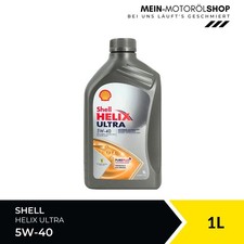 Shell Helix Ultra 5W-40 VW Renault Mercedes Fiat BMW LL 1 Liter