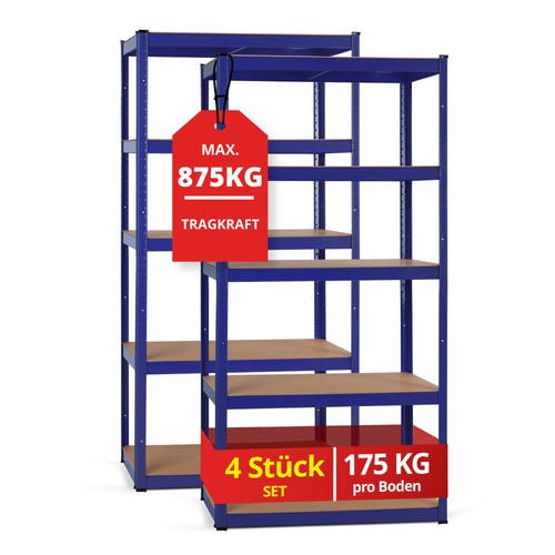 Set werkstatt regal - set,