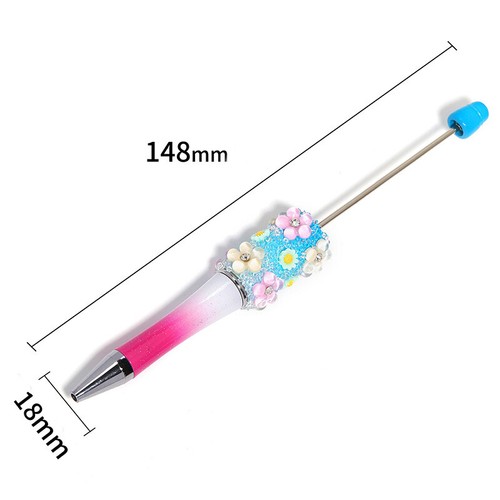 5pcs strass blumen perlen - 5pcs,