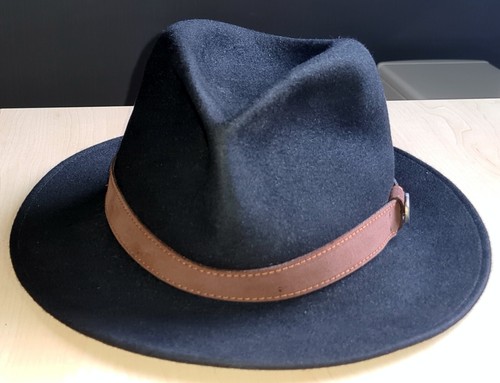 Borsalino herrenhut schwarz - borsalino-herrenhut,,