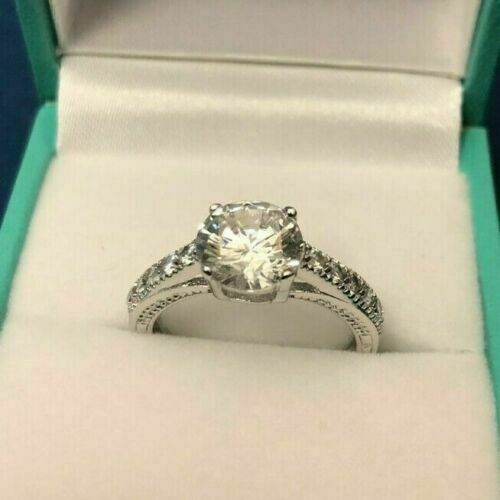 Massiver 14k weißgold 30ct - 14k,