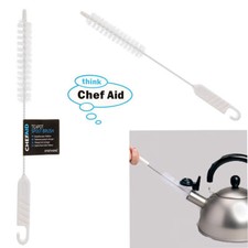 2XChef Aid Teekanne AUSLAUF Bürste 22cm kleine Flasche Reinigung dünn schmal Mini Wasserkocher