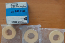 Spezial-INDIKATORPAPIER pH 9,0 - 13,0 / 3 Ersatzrollen von Riedel de Haen AG