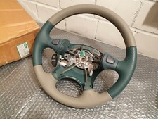 Landrover Land Rover Freelander Lenkrad Lederlenkrad Grün Grau 