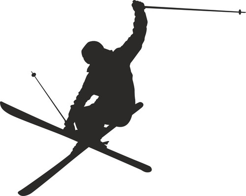 Autoaufkleber ski 014 - 014, sticker
