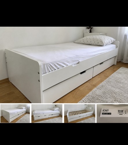 Ikea bett släkt 90x200 - bett,