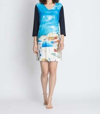 Bigshirt blau 32 34 Damen