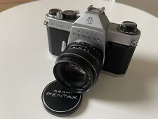 Analog Kamera / Pentax Spotmatic F mit Takumar 1.8/55