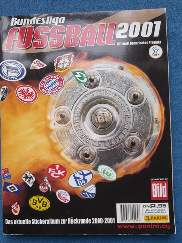Panini fussball bundeliga 2001 - bundeliga,