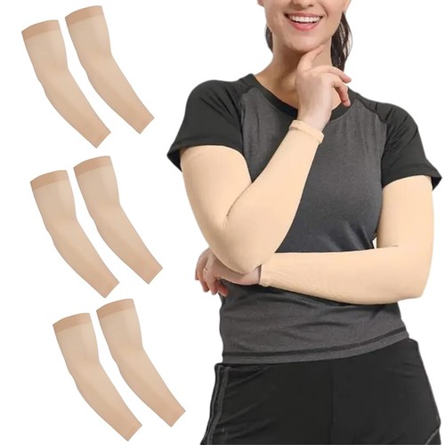 Paar hautfarbene armstulpen - paar,