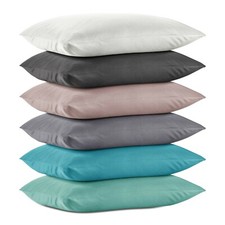 2erPack 100% Baumwolle  Kissenbezug 80x80 40x80 40x40 Dekokissen Kissenhülle