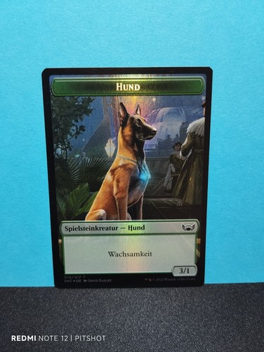 Foil hund schatz spielstein - foil,