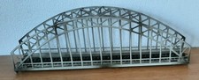 alte Eisenbahn Bogenbrücke aus Blech Märklin