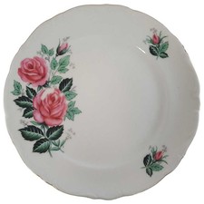 Speiseteller Essteller Goldrand Winterling Kirchenlamitz Rosendekor mit