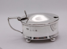 Sterling Silber Senftopf