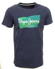 PEPE JEANS T-Shirt Navy Logo