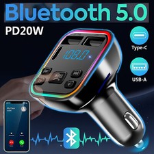 Bluetooth FM Transmitter 5.0