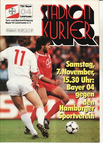 Bayer leverkusen - 87/88,