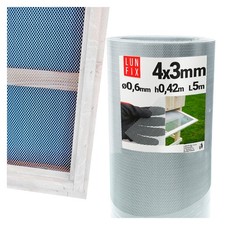 Streckgitter 4x3 mm 0,42x5m