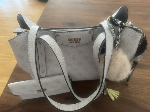 Guess damen tragetasche grau - damen,